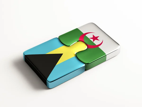 Argelia Bahamas Puzzle concepto —  Fotos de Stock