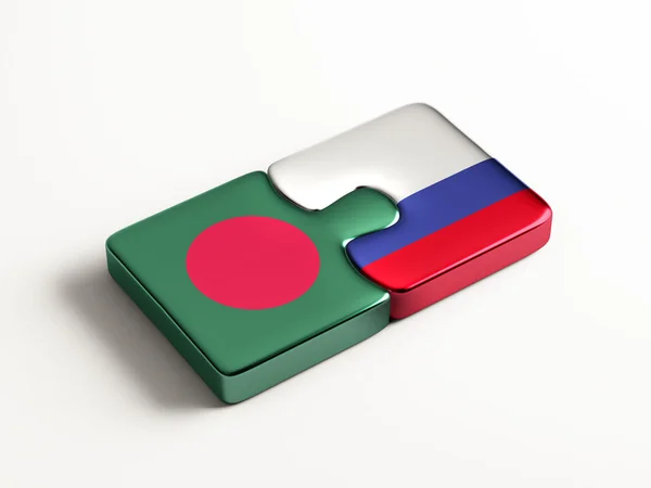 러시아 방글라데시 퍼즐 개념 — 스톡 사진