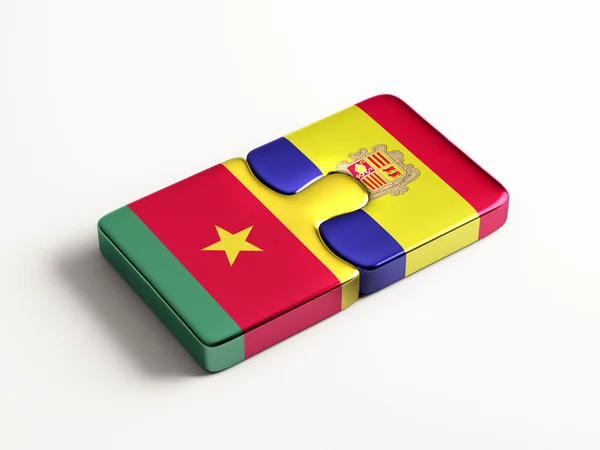 Conceito de Puzzle de Países — Fotografia de Stock