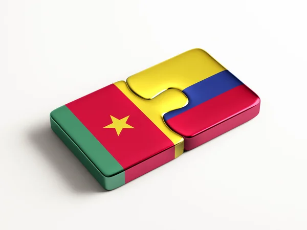 Conceito de Puzzle de Países — Fotografia de Stock