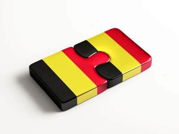 België puzzel Concept — Stockfoto