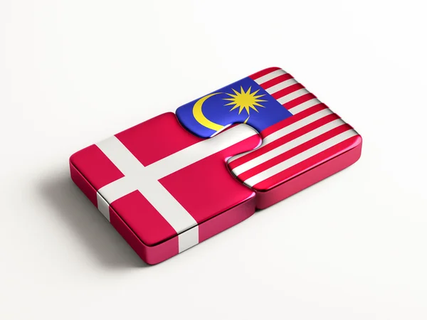 Данія Малайзії головоломки концепт — стокове фото