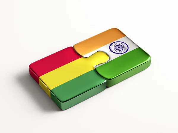 Bolivia India Puzzle-konseptet – stockfoto