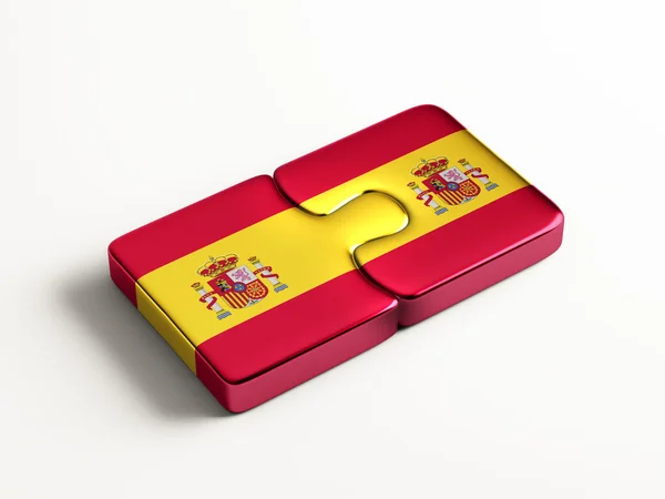 Spain  Puzzle Concept — Stock Photo, Image