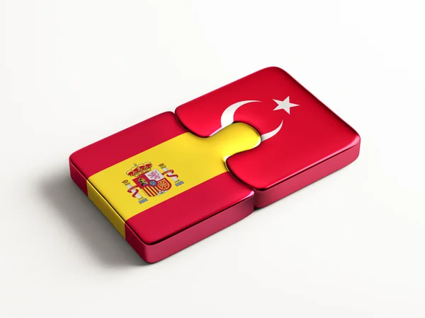 Turquía España Puzzle Concepto —  Fotos de Stock