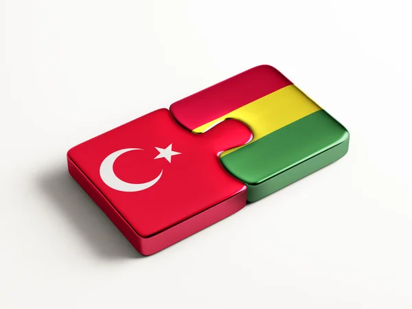 Turquía Bolivia Puzzle Concepto —  Fotos de Stock