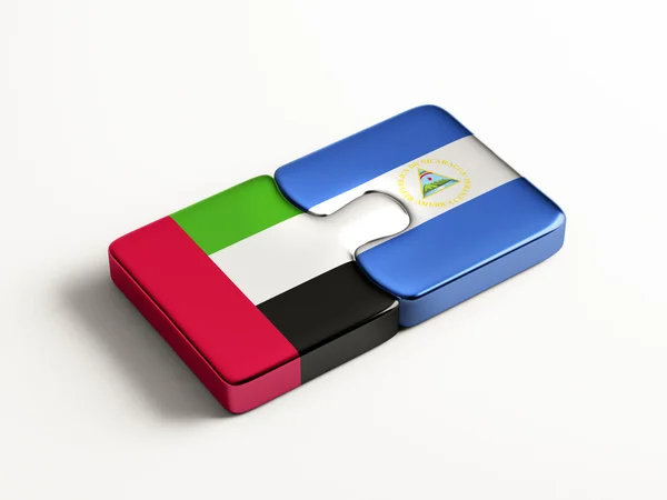 United Arab Emirates High Resolution Puzzle Concept — Stock Photo, Image