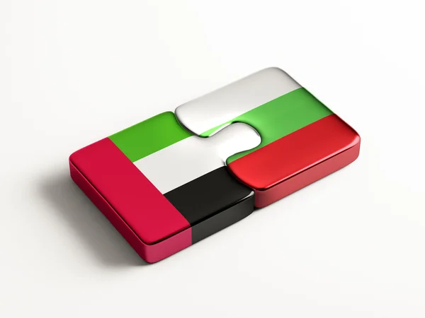 United Arab Emirates High Resolution Puzzle Concept — Stock Photo, Image