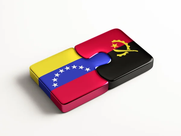 Wenezuela Angoli logiczne pojęcia — Zdjęcie stockowe