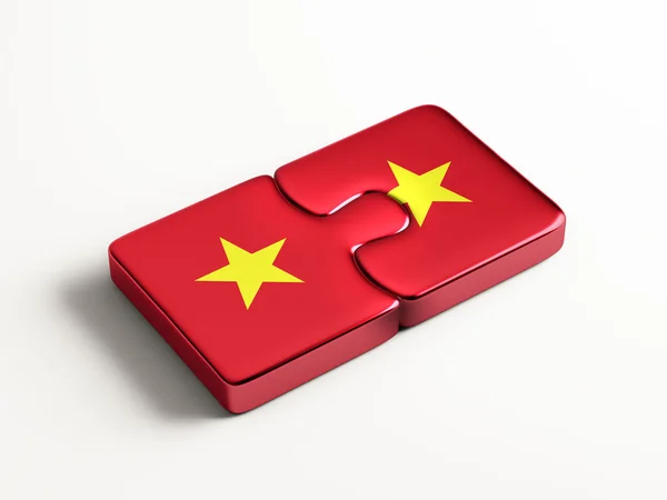 Vietnamesisches Puzzle-Konzept — Stockfoto
