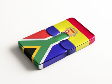 Güney Afrika Andorra Puzzle kavramı