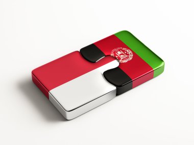 Afganistan Endonezya işaret bayrakları kavramı