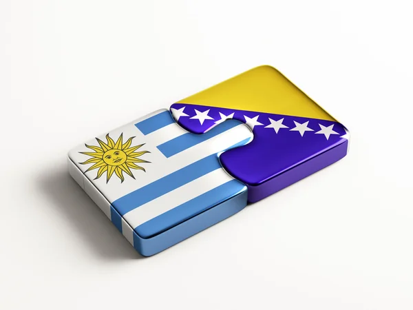 Uruguay Bosnien och Herzegovin — Stockfoto