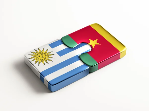 Países Puzzle Concepto — Foto de Stock