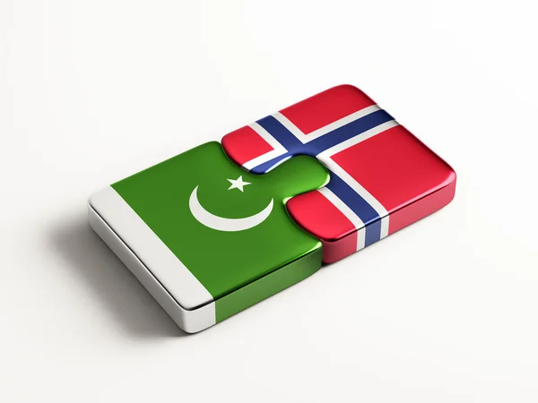 Пакистан Норвегия — стоковое фото
