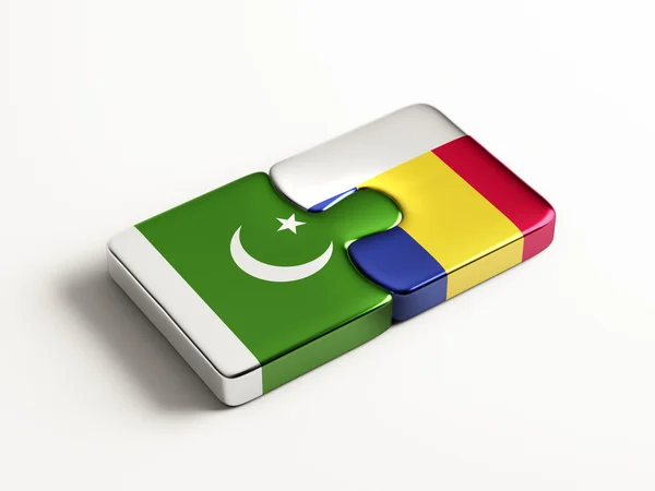 Rumania Pakistán Puzzle Concepto — Foto de Stock