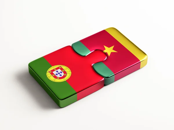 Conceito de Puzzle de Países — Fotografia de Stock