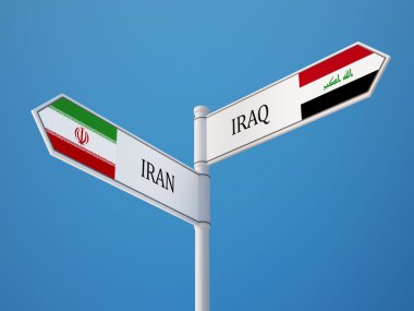 Iran Irak işaret bayrakları kavramı