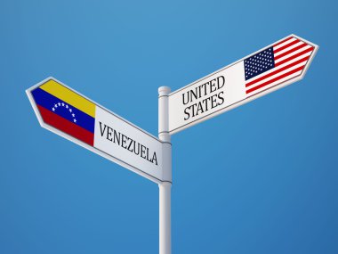Amerika Birleşik Devletleri Venezuela işaret bayrakları kavramı