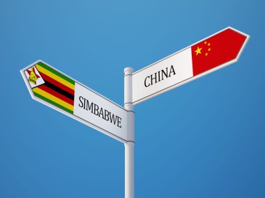 Zimbabve Çin işaret bayrakları kavramı