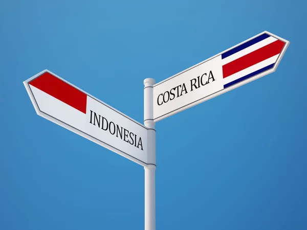 Indonesien Costa Ric — Stockfoto