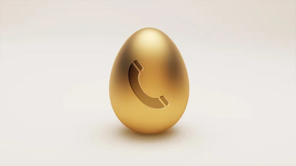 Egg Home Icon — Stock Photo, Image