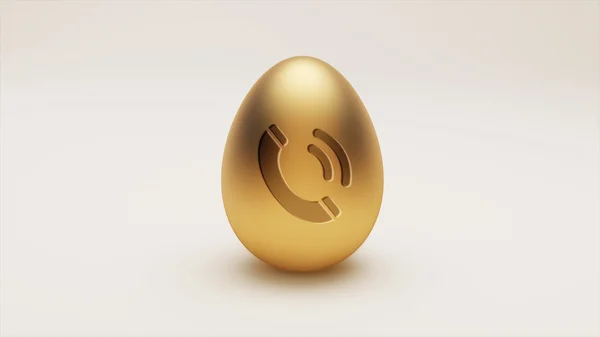 Egg Home Icon — Stock Photo, Image