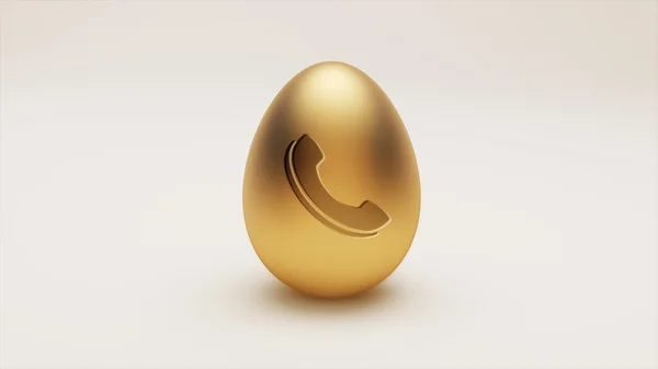 Egg Home Icon — Stock Photo, Image