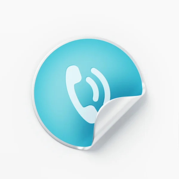 Label Contact Icon — Stock Photo, Image