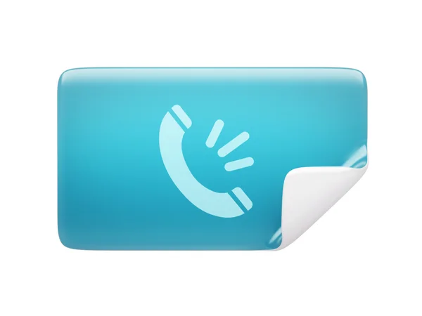 Flip Contact Icon — Stock Photo, Image