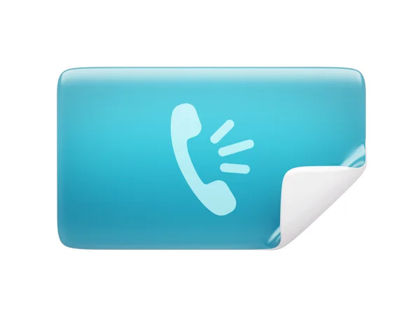Flip Contact Icon — Stock Photo, Image