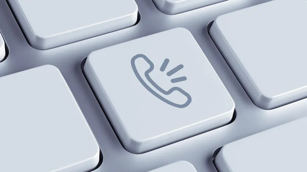 Tastatur-Kontaktsymbol — Stockfoto
