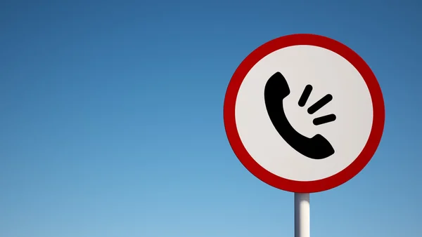 Sign Contact Icon — Stock Photo, Image