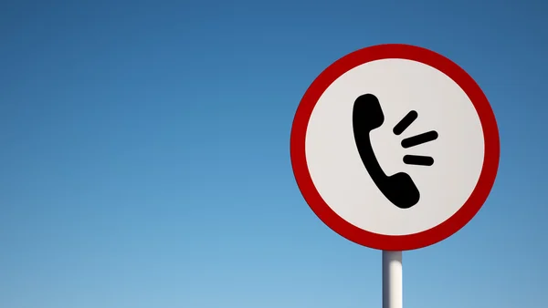 Sign Contact Icon — Stock Photo, Image