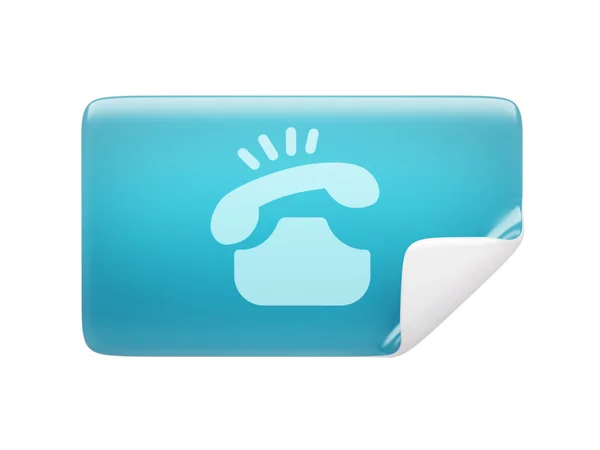 Flip Contact Icon — Stock Photo, Image