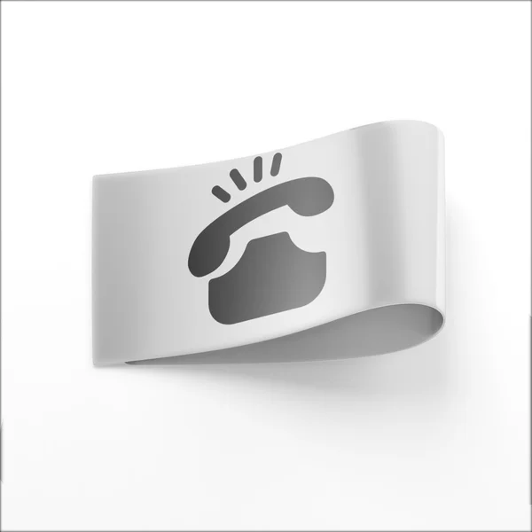 Label Contact pictogram — Stockfoto