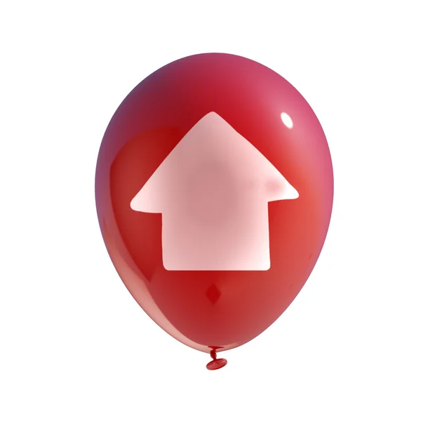 Ballon Home-pictogram — Stockfoto