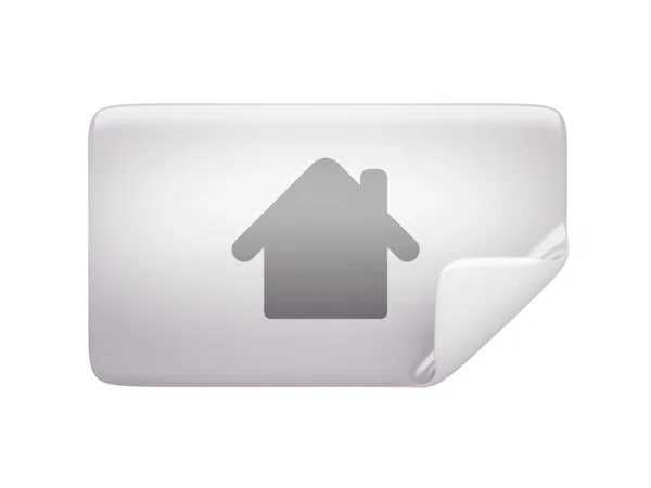 Flip Home Icon — Stock Photo, Image