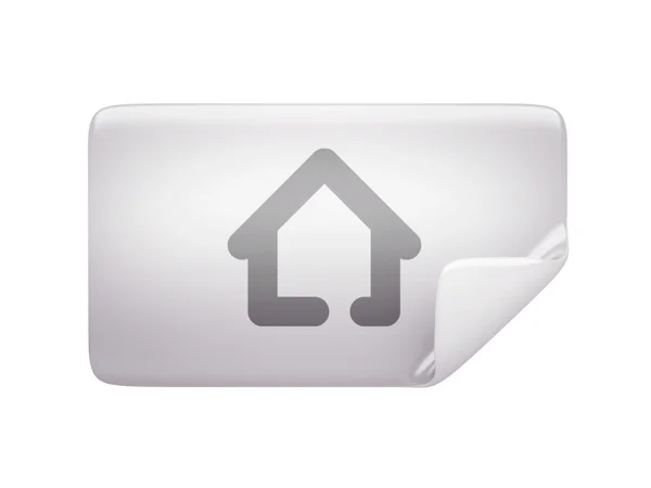 Flip Home-pictogram — Stockfoto