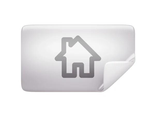 Flip Home-pictogram — Stockfoto