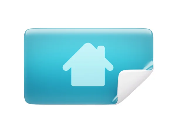 Flip Home-pictogram — Stockfoto