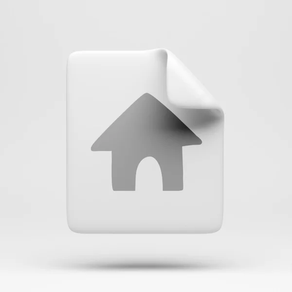 Pictogram bestand Home — Stockfoto