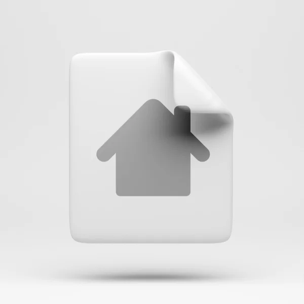 Pictogram bestand Home — Stockfoto