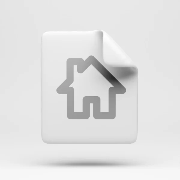 Pictogram bestand Home — Stockfoto