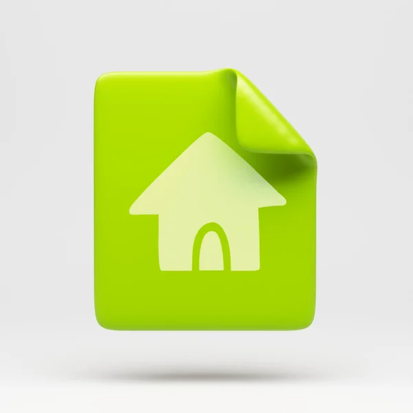 Pictogram bestand Home — Stockfoto