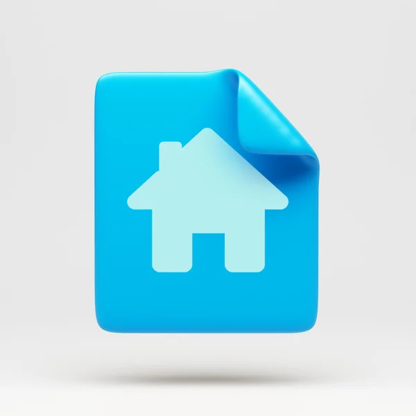 Pictogram bestand Home — Stockfoto