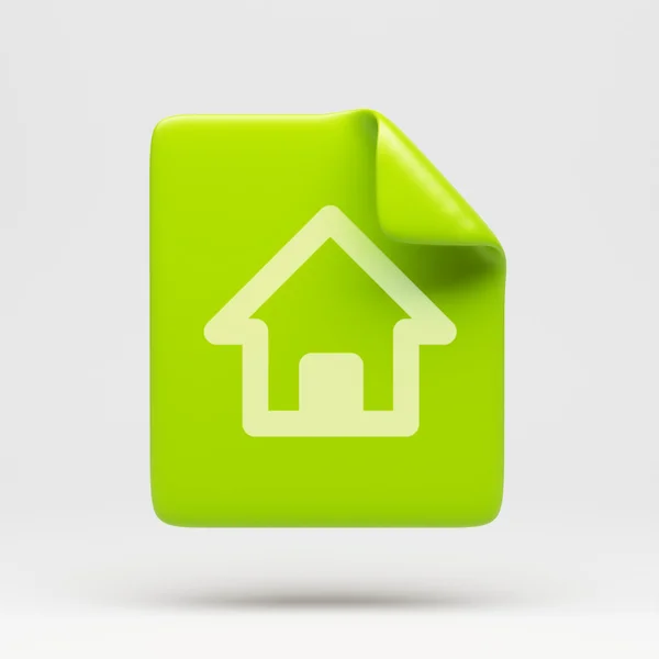 Pictogram bestand Home — Stockfoto