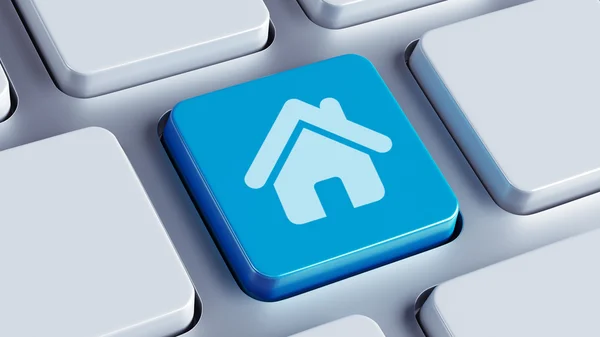 Keyboard Home Icon — Stock Photo, Image