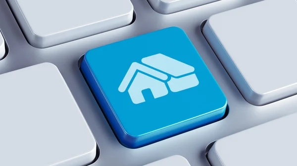 Keyboard Home Icon — Stock Photo, Image