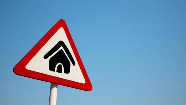 Sign Home Icon — Stock Photo, Image